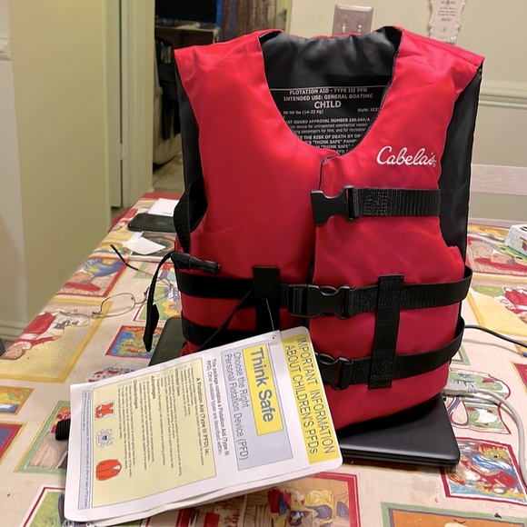 Life Vest Child Floatation Aid Type 3 PFD.. New Flotation Device - Picture 2 of 6